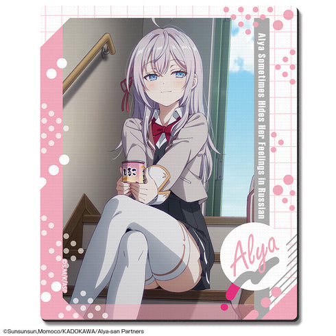 『時々ボソッとロシア語でデレる隣のアーリャさん』ラバーマウスパッド デザイン04(アーリャ/C)【202506再販】